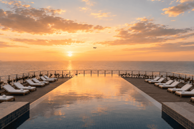Diverse swimming pools at Phu Quoc resort
