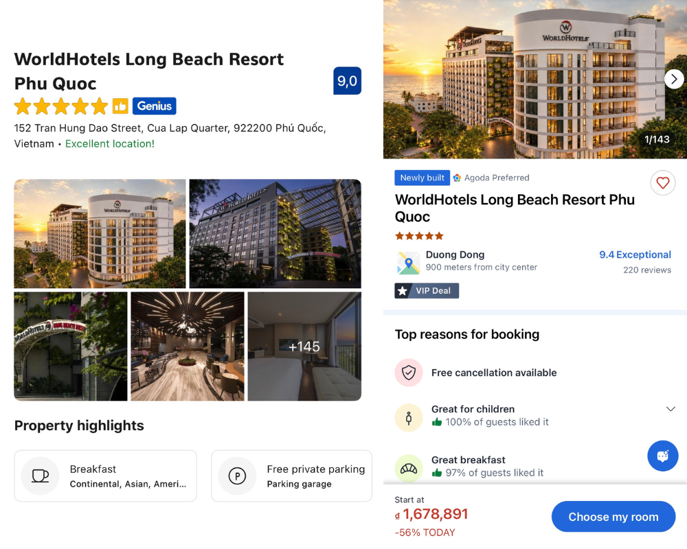 5 star resort in Phu Quoc